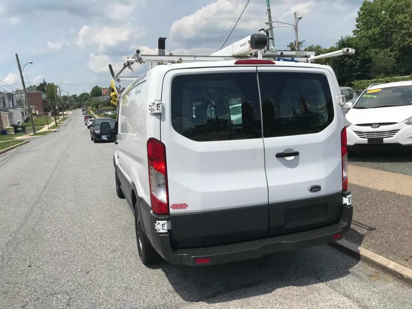 2015 White /Gray Ford Transit 150 (1FTNE1YM1FK) with an 3.7 V6 engine, Automatic transmission, located at 577 Chester Pike, Prospect Park, PA, 19076, (610) 237-1015, 39.886154, -75.302338 - Photo#5